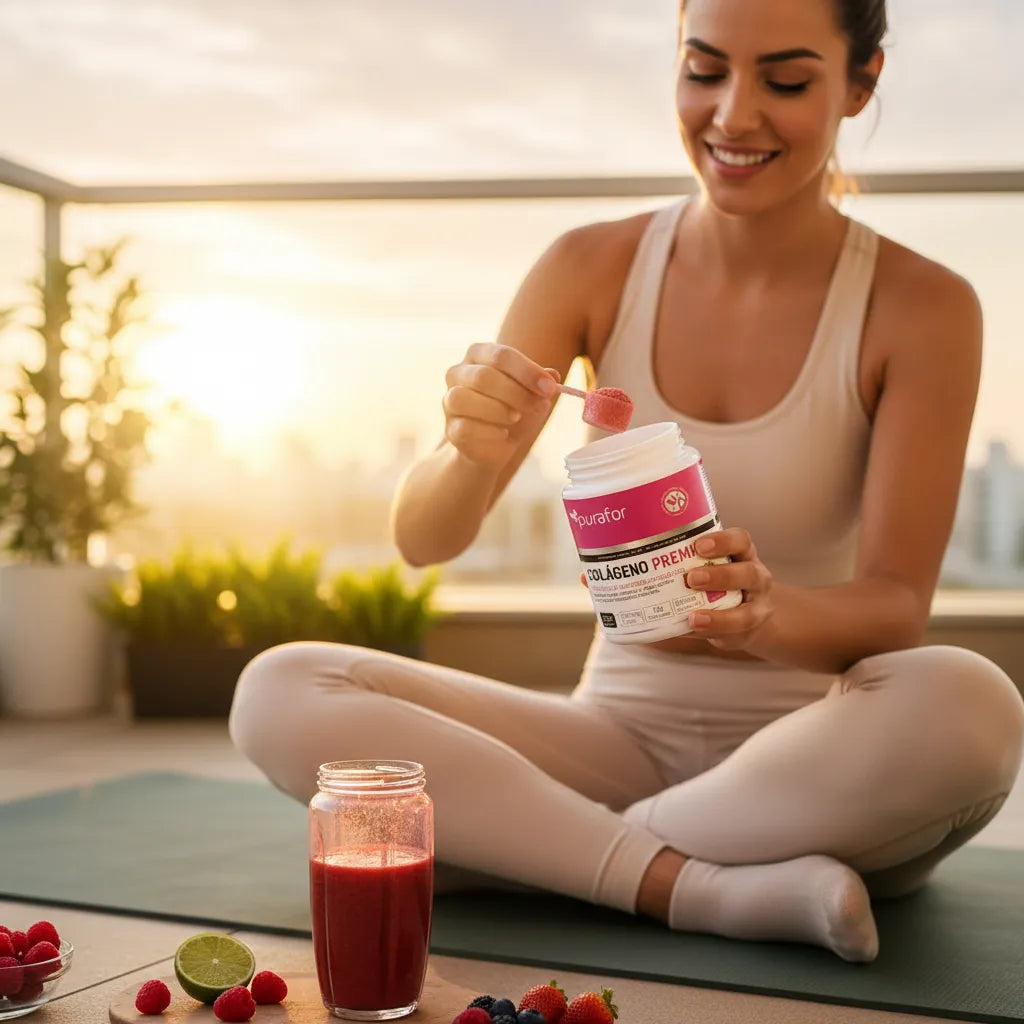 Colágeno Premium Hidrolisado Verisol Frutas Vermelhas 200g 100% Natural Alta Pureza