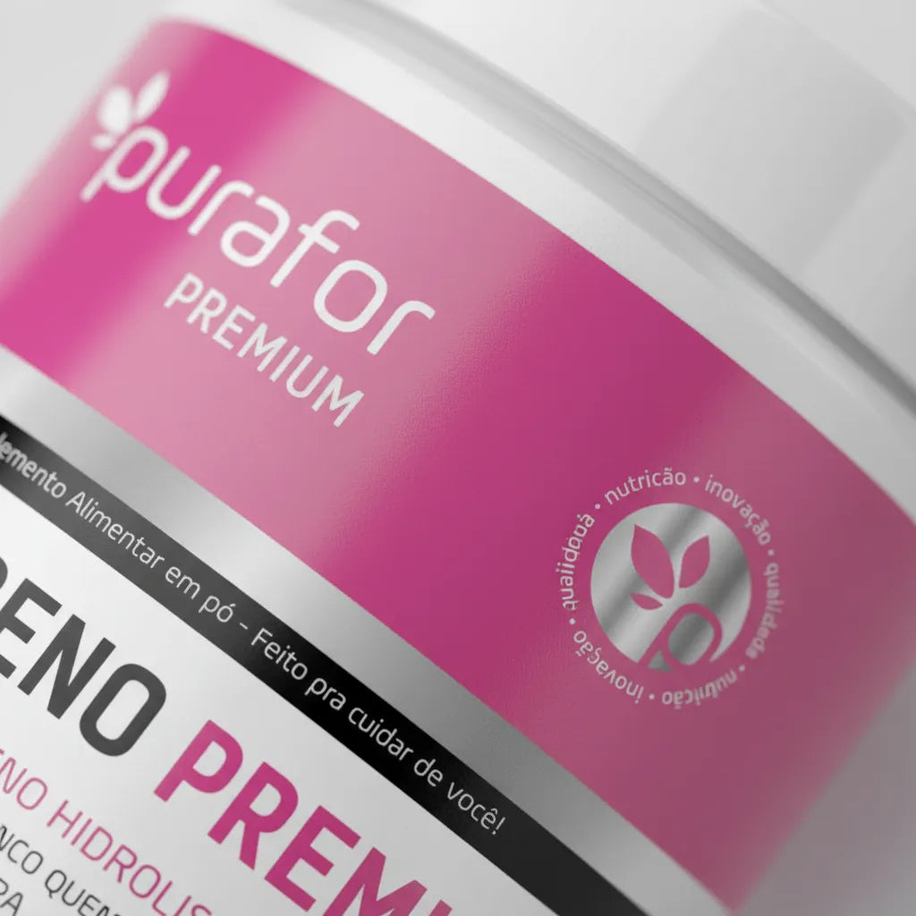 Colágeno Premium Hidrolisado Verisol Frutas Vermelhas 200g 100% Natural Alta Pureza