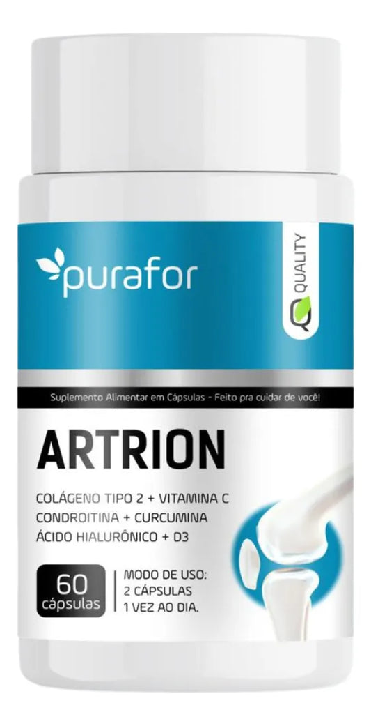 Artrion Colágeno Tipo 2 + Vitaminas Purafor 60caps Alta Pureza