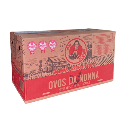 ASSINATURA Ovos da Nonna | Ovos Tamanho Extra | Galinhas Livres de Gaiola